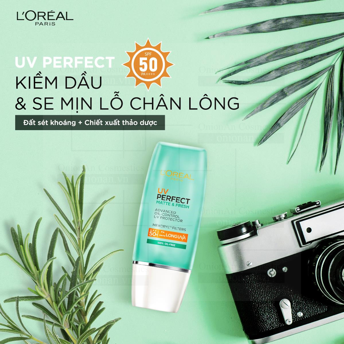 Kem Chống Nắng L’Oreal Paris UV Perfect SPF50+ PA++++